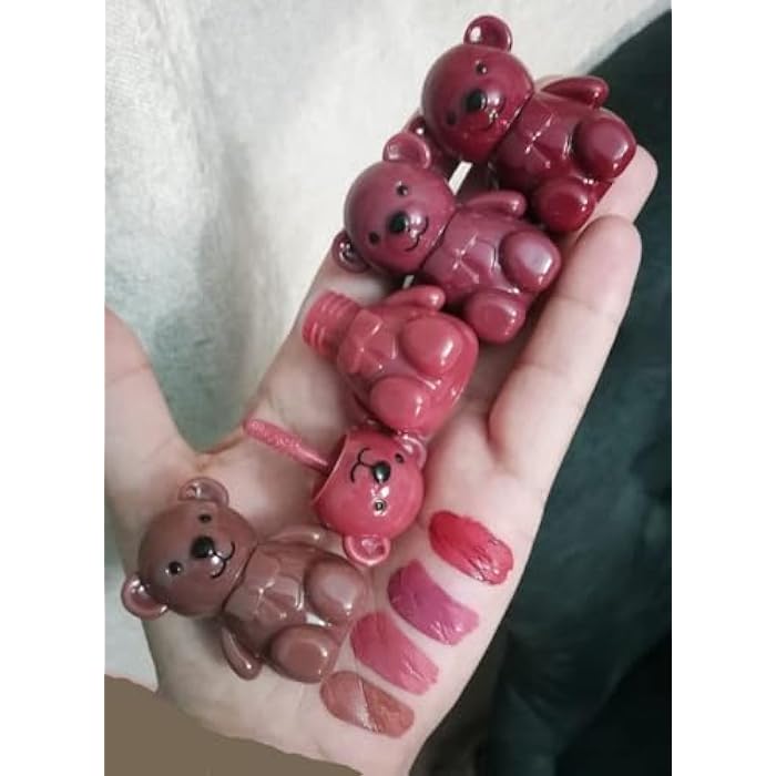 احمر شفاه مط مكون من اربع قطع دباديب الوان مختلفه جروب 1 - Image 2